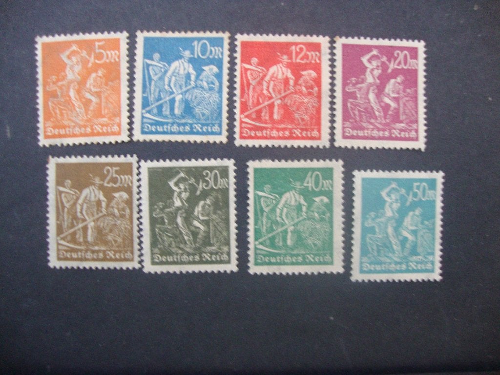 Duitse Rijk serie 238-245 Postfrs, Ophalen of Verzenden, Overige periodes, Postfris