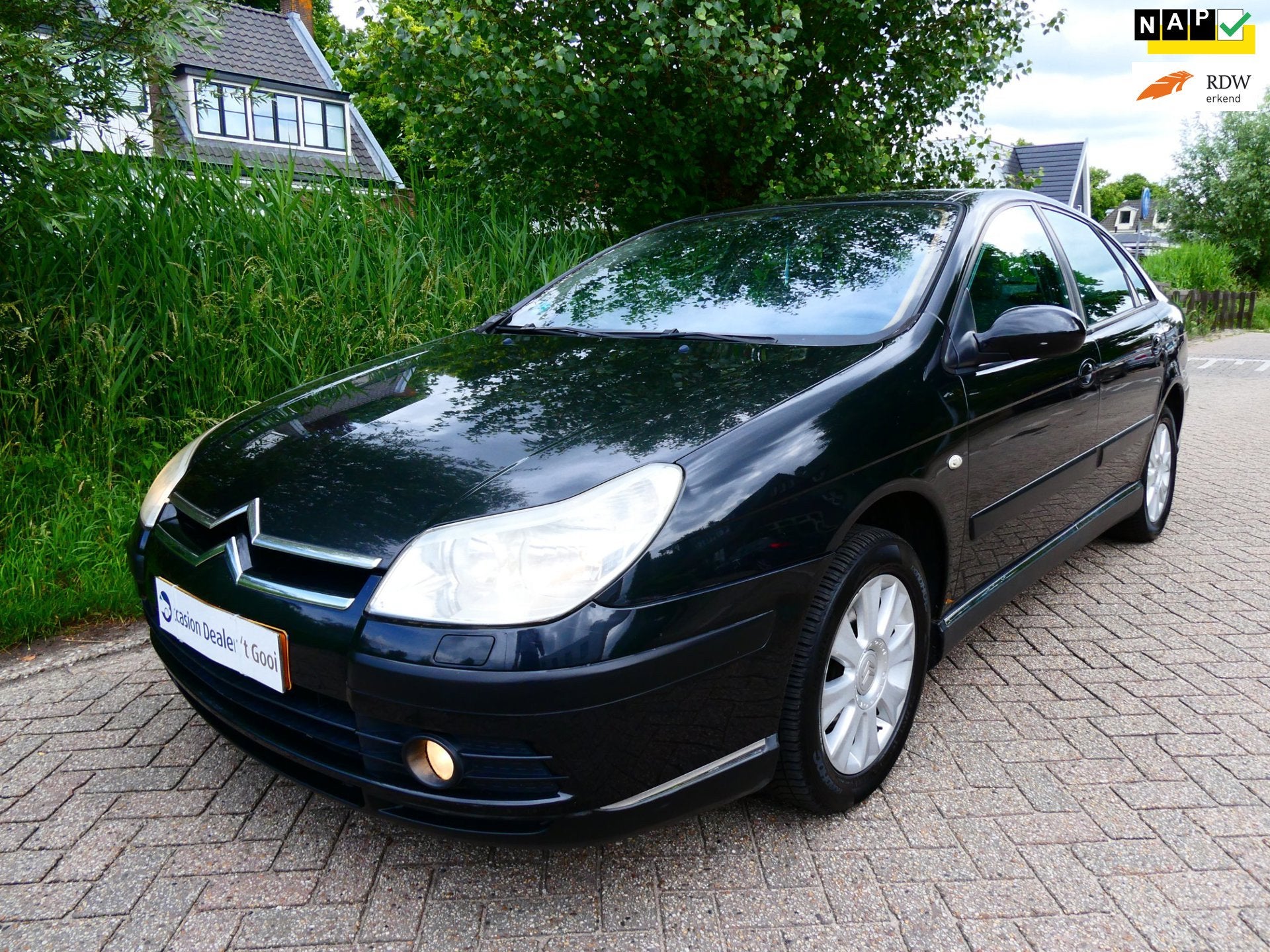 Citroen C5 2.0-16V VTR 141pk Clima Cruise Historie Trekhaak, Auto's, Stof, Gebruikt, Parkeersensor, 4 cilinders