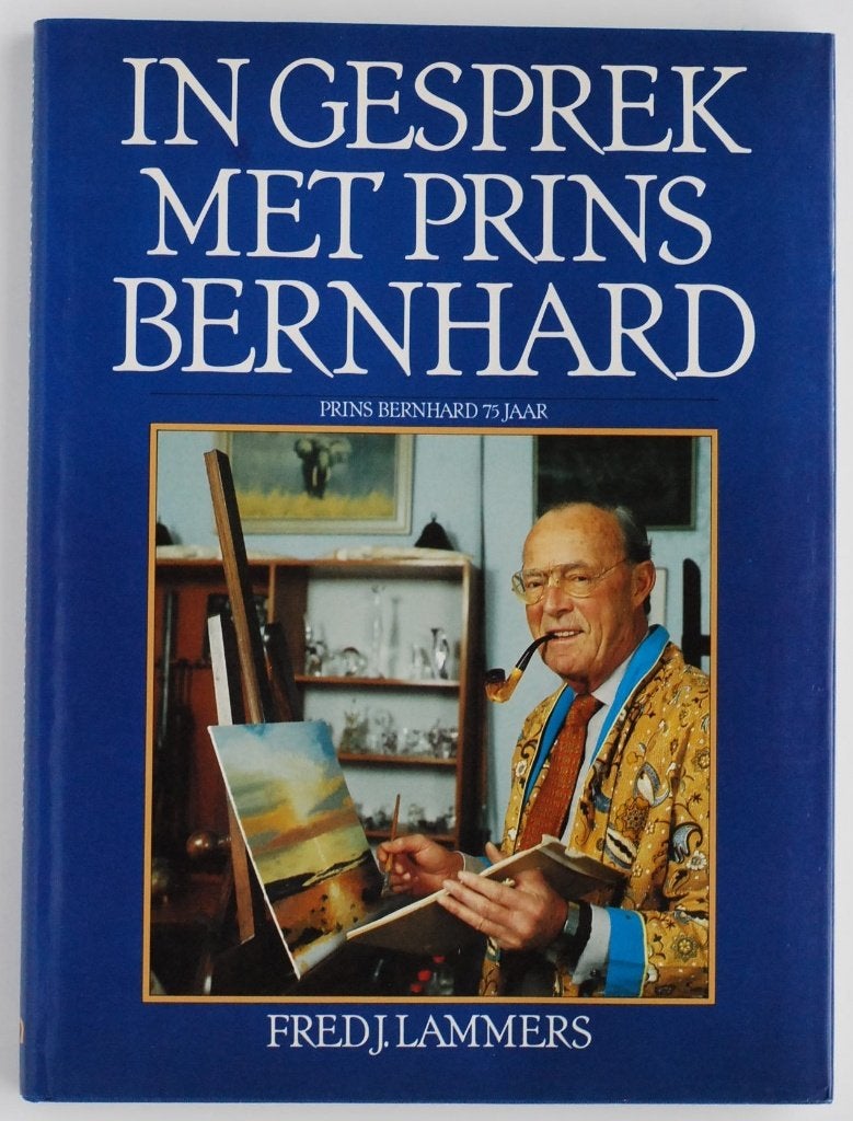 In gesprek met Prins Bernhard - 75 jaar 1986, 20e eeuw of later, Verzenden, Zo goed als nieuw, Fred J. Lammers