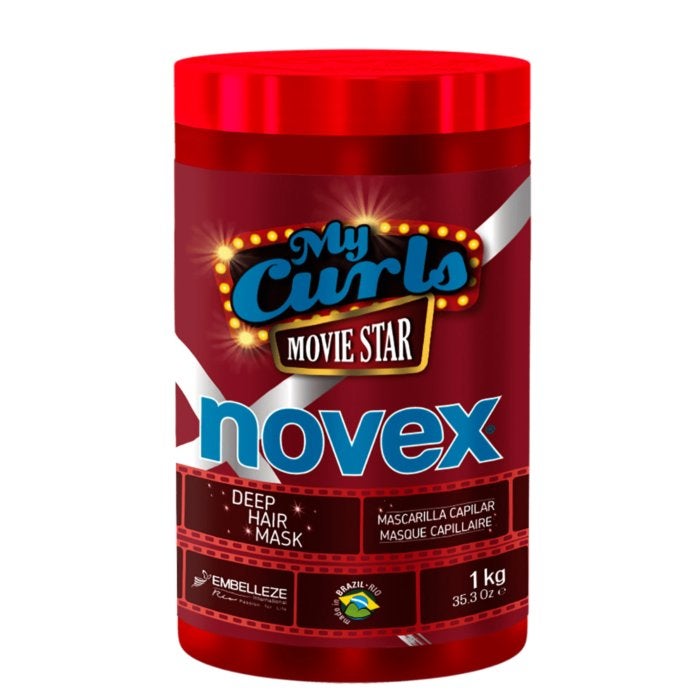 Novex My Curls Movie Star Deep Hair Mask, Ophalen of Verzenden, Nieuw, Haarverzorger of -hersteller