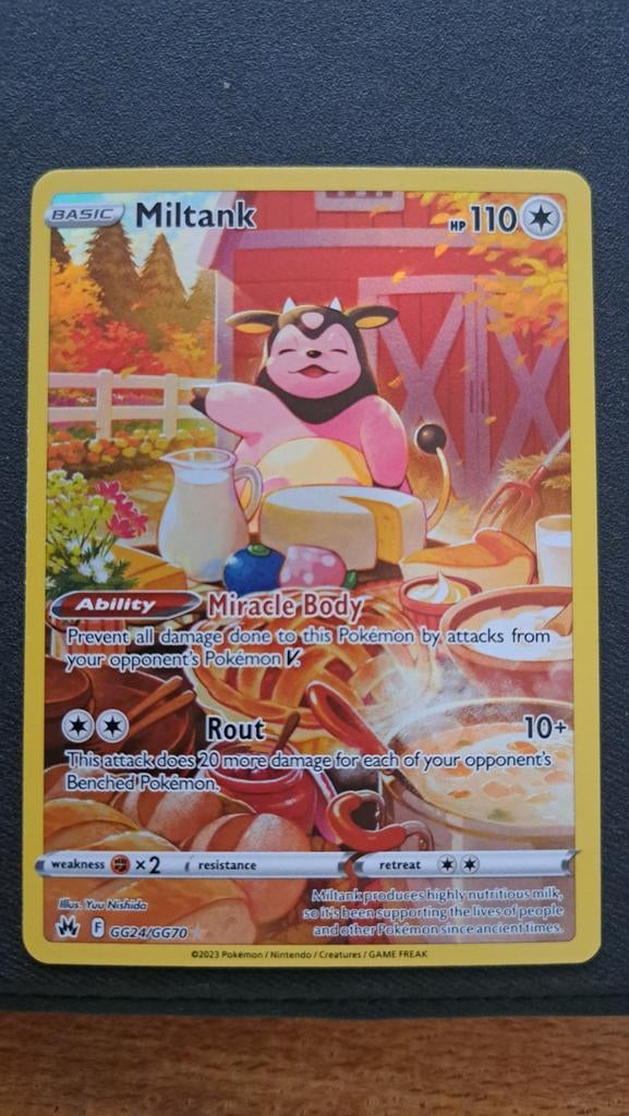 Miltank Crown Zenith Galarian Gallery CRZ GG 24 Pokémon, Verzenden, Nieuw, Losse kaart, Foil