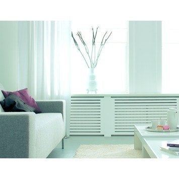CanDo Radiatorpaneel ombouw Chester Wit MDF 60x50 cm(8), Ophalen, Nieuw, Wit, Overige typen