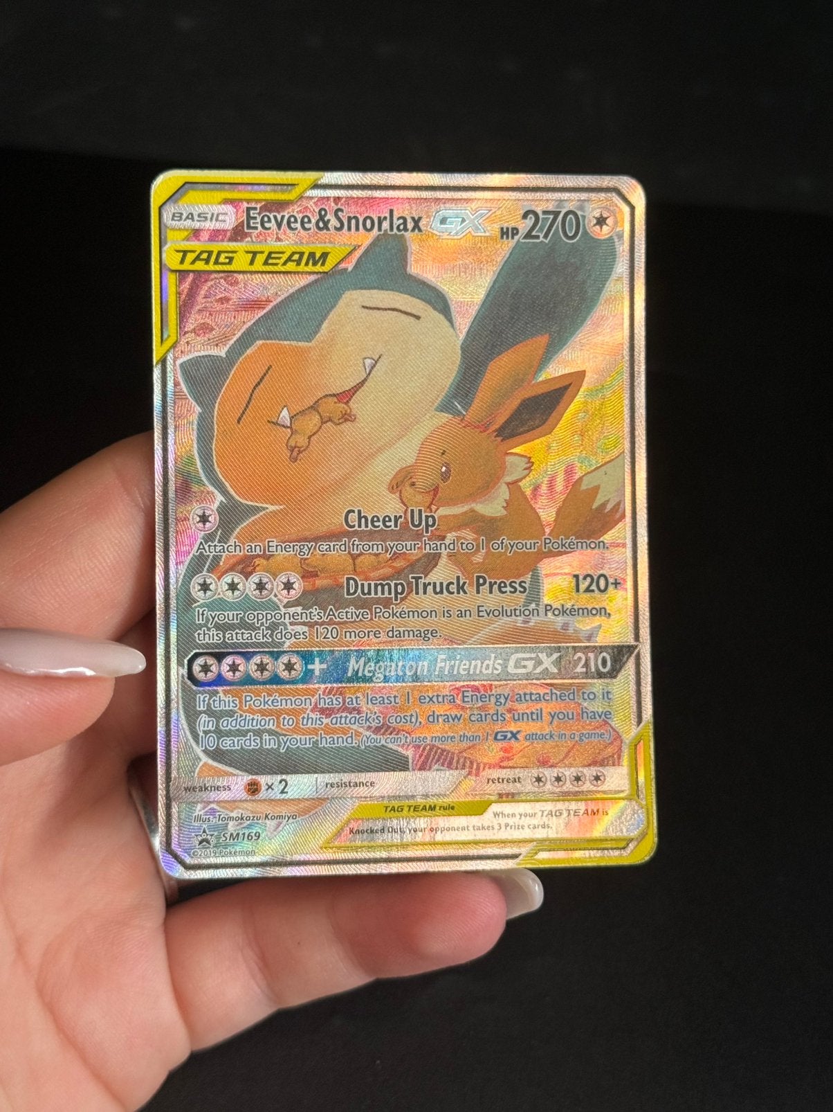 🐾 Eevee & Snorlax GX 169 🐾, Ophalen of Verzenden