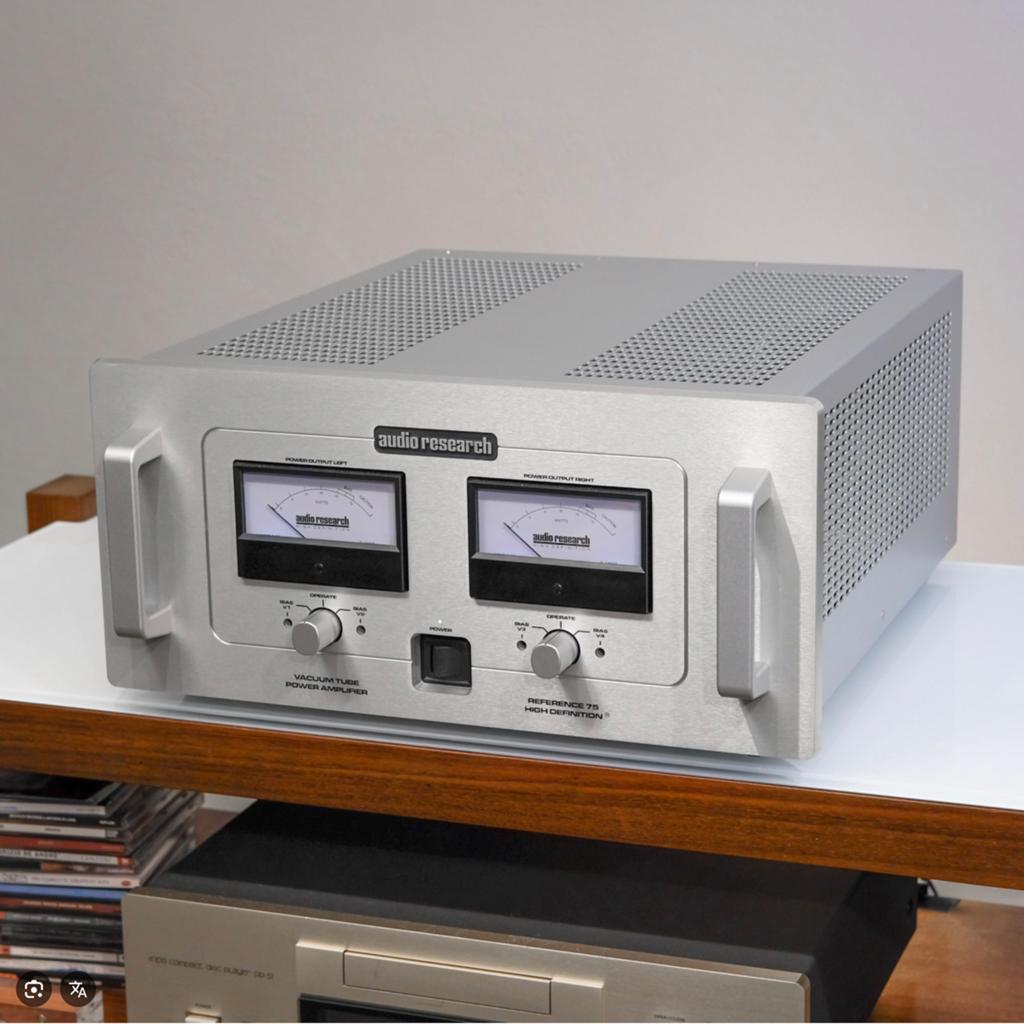 Audio Research Ref 75 SE, Ophalen of Verzenden, Zo goed als nieuw, Stereo, Overige merken