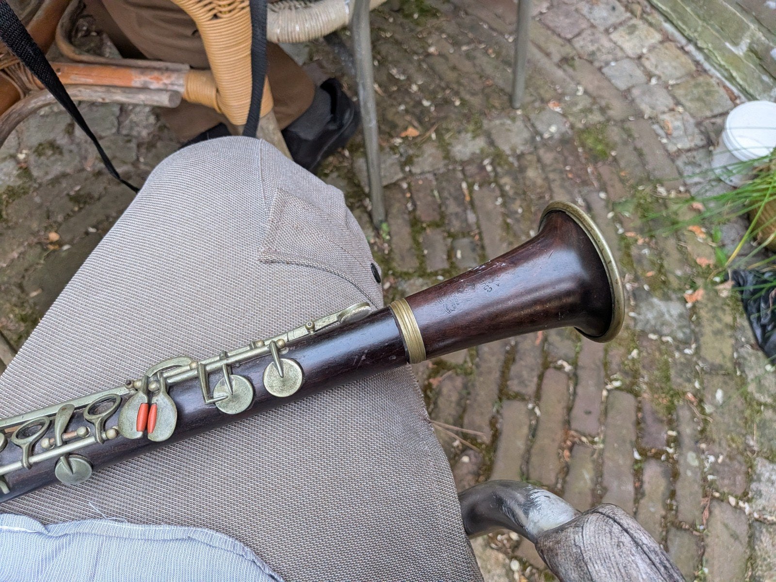Antieke houten klarinet - Couesnon & Cie, Muziek en Instrumenten, Blaasinstrumenten | Klarinetten, Verzenden