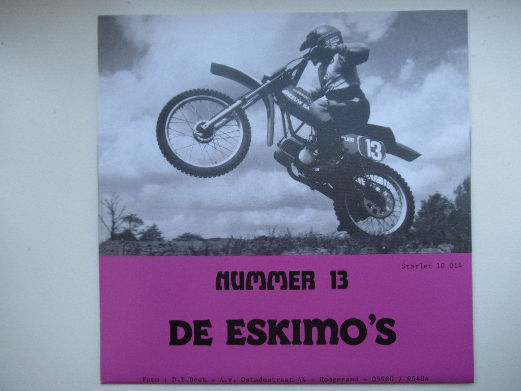 DE ESKIMO'S #NUMMER 13/CLUBLIED FC SNEEUWBAL(SNEEUWBAL TRIO), Cd's en Dvd's, Ophalen of Verzenden, Fotohoes, Levenslied of Smartlap