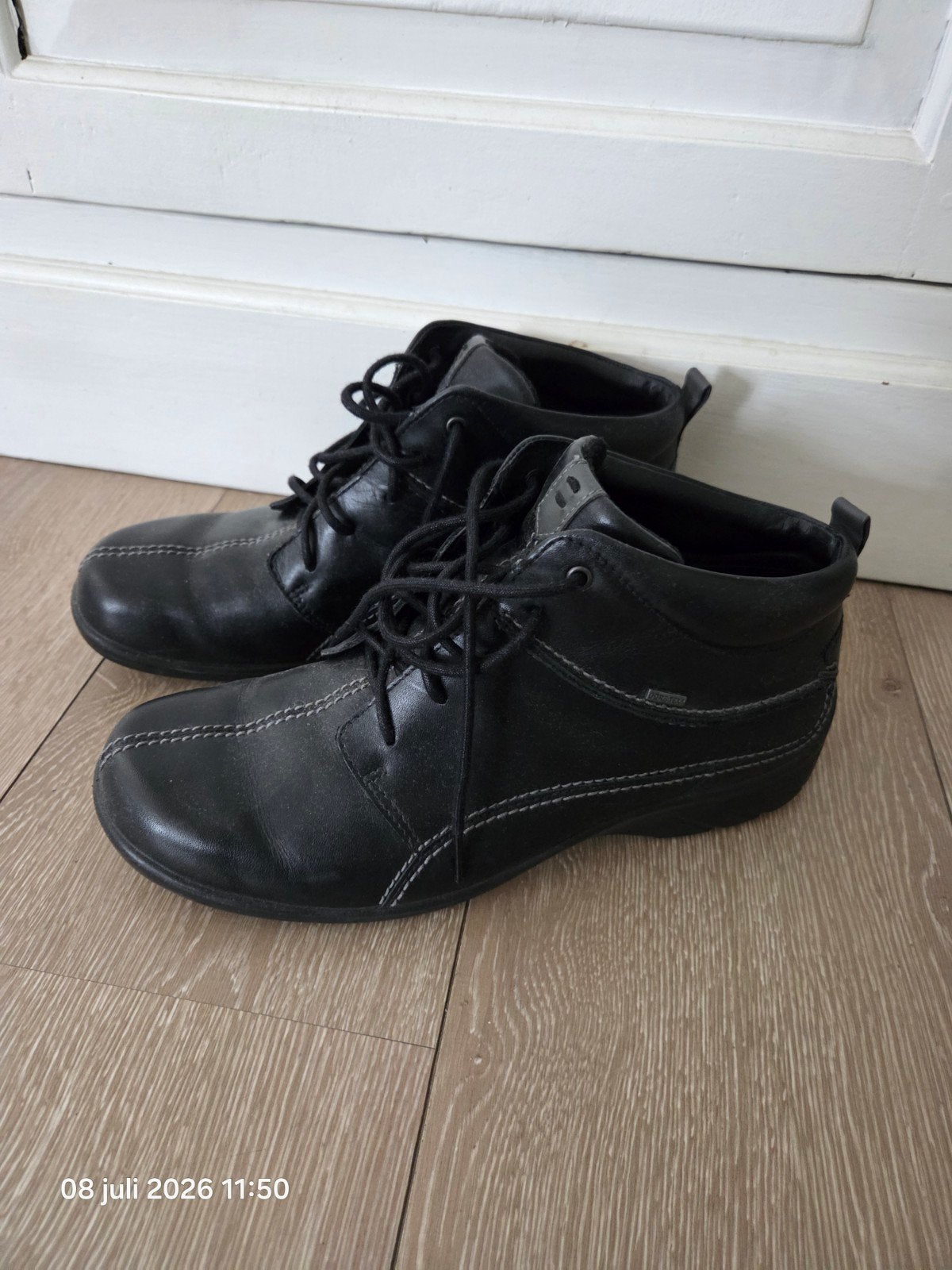 Ecco Gore-Tex schoenen maat 41 zwart, Kleding | Dames, Schoenen, Ecco, Zwart, Ophalen of Verzenden, Zo goed als nieuw