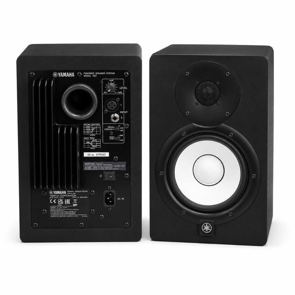 Yamaha HS7 Actieve Studiomonitor | ZGAN | €250 set, ., Ophalen of Verzenden, Zo goed als nieuw, .
