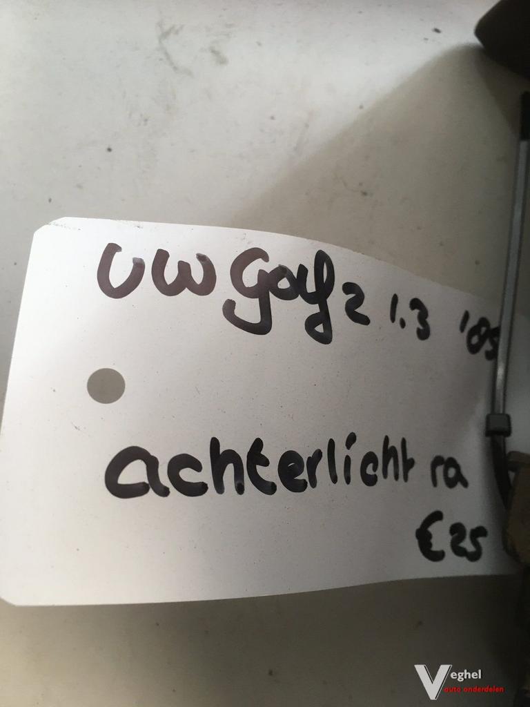 Vw Golf 2  1985 Achterlicht Rechts of Links, Auto-onderdelen, Gebruikt, -, -, Ophalen of Verzenden