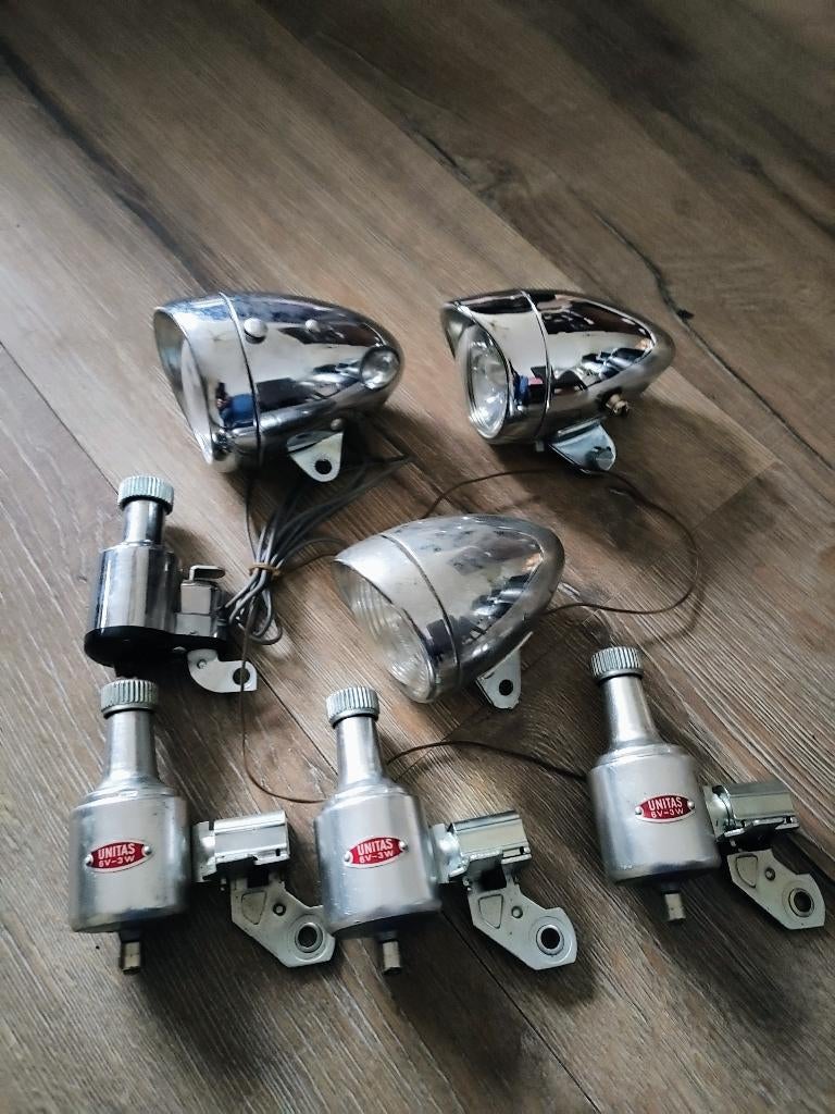 Fietsverlichting oldtimer fiets, Fietsen en Brommers, Ophalen, Nieuw
