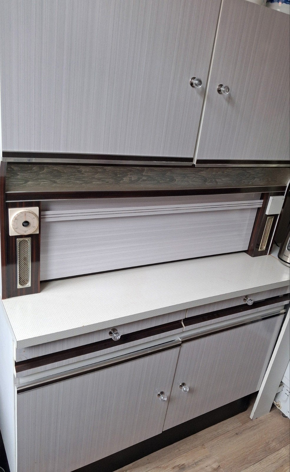 Vintage/Jaren 70/Formica/Keukenkast/Buffet, Ophalen, Gebruikt, Bruynzeel, Minder dan 100 cm