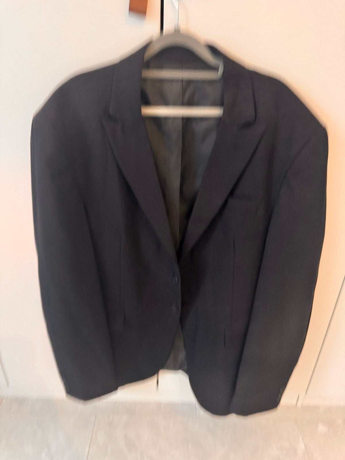 Stijlvol Zwart Heren Colber/Jasje 58, Kleding | Heren, Kostuums en Colberts, Ophalen of Verzenden, Zo goed als nieuw, Overige maten