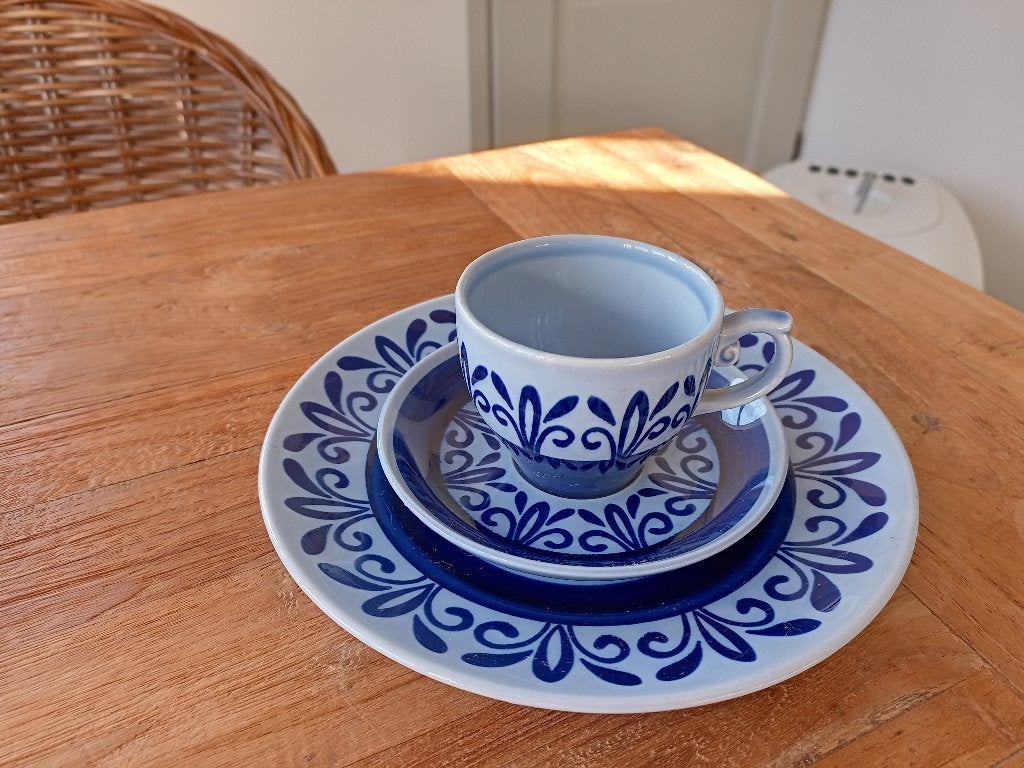 Royal Sfinx Maastricht servies blauw, Ophalen of Verzenden