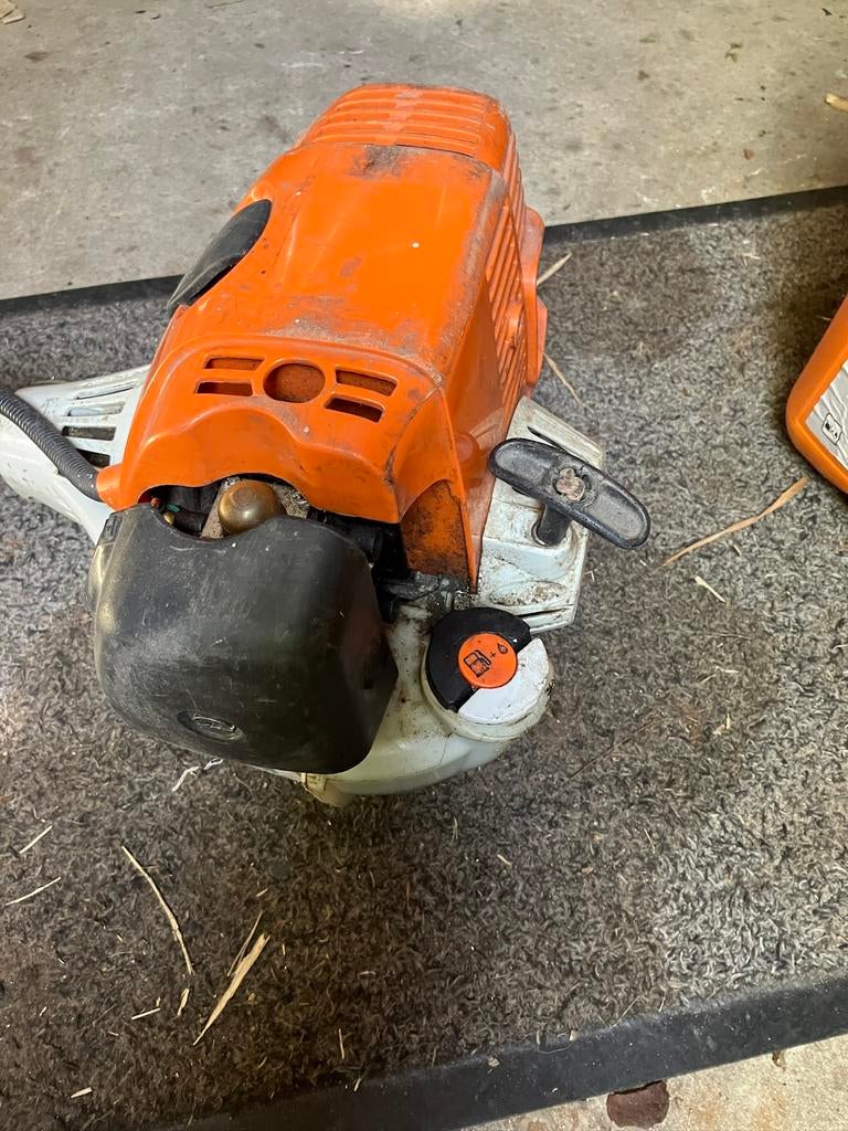 Stihl HL100 werkende motor, aandrijving defect, Tuin en Terras, Ophalen, Gebruikt, Benzine