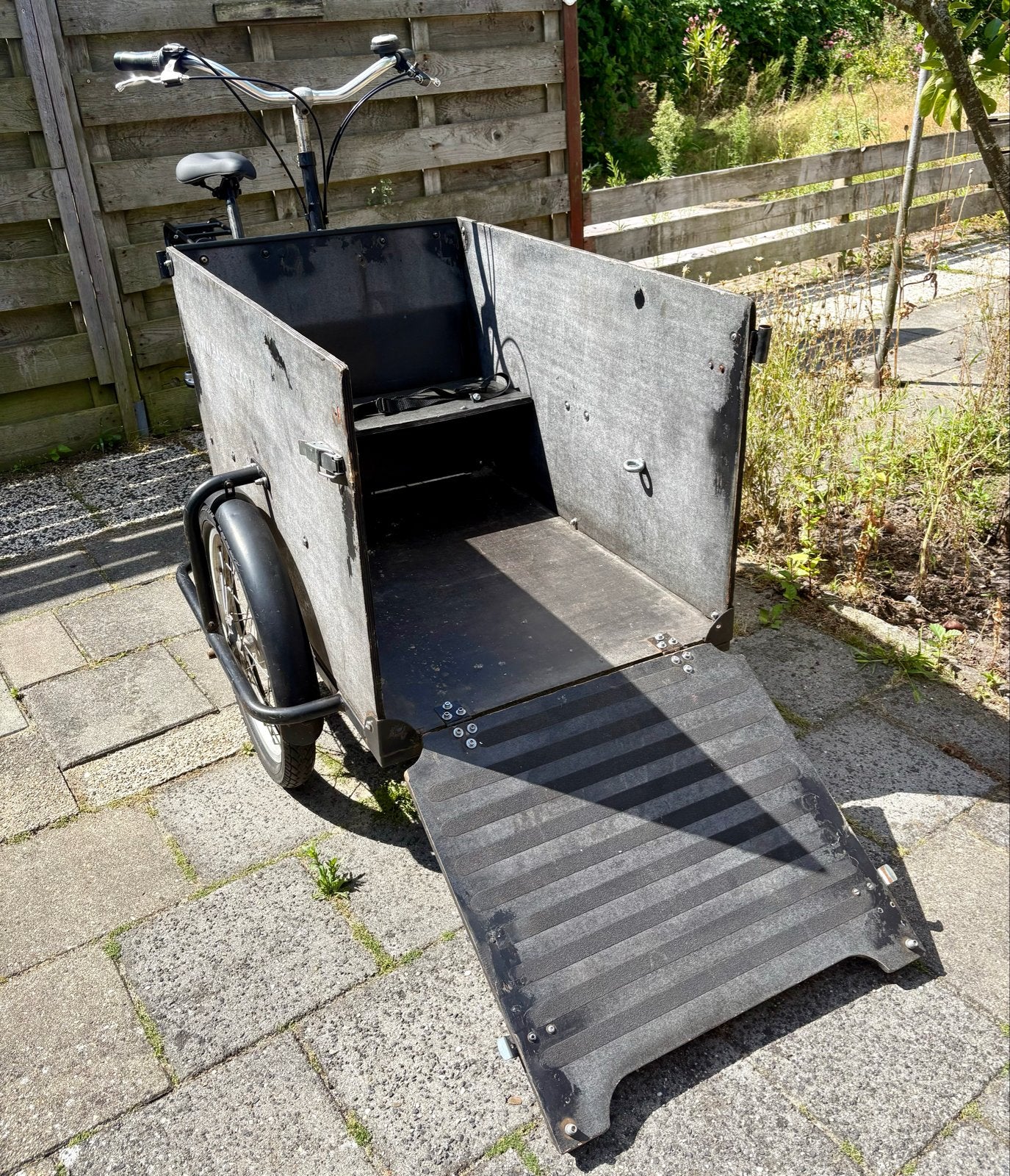 Babboe Dog bakfiets klaar voor gebruik, Ophalen, Gebruikt, Bakfiets