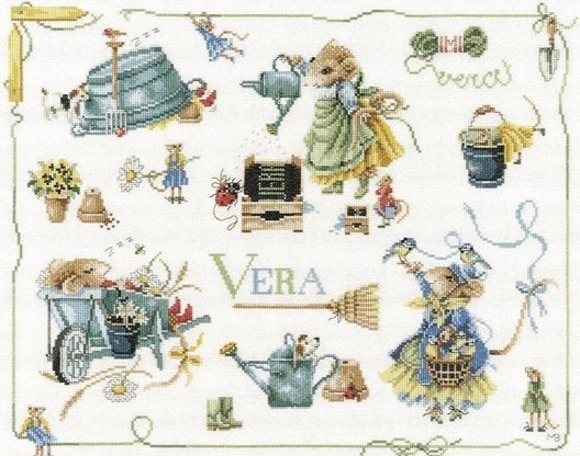 Vera de Muis in de tuin, Ophalen of Verzenden, Nieuw, Patroon