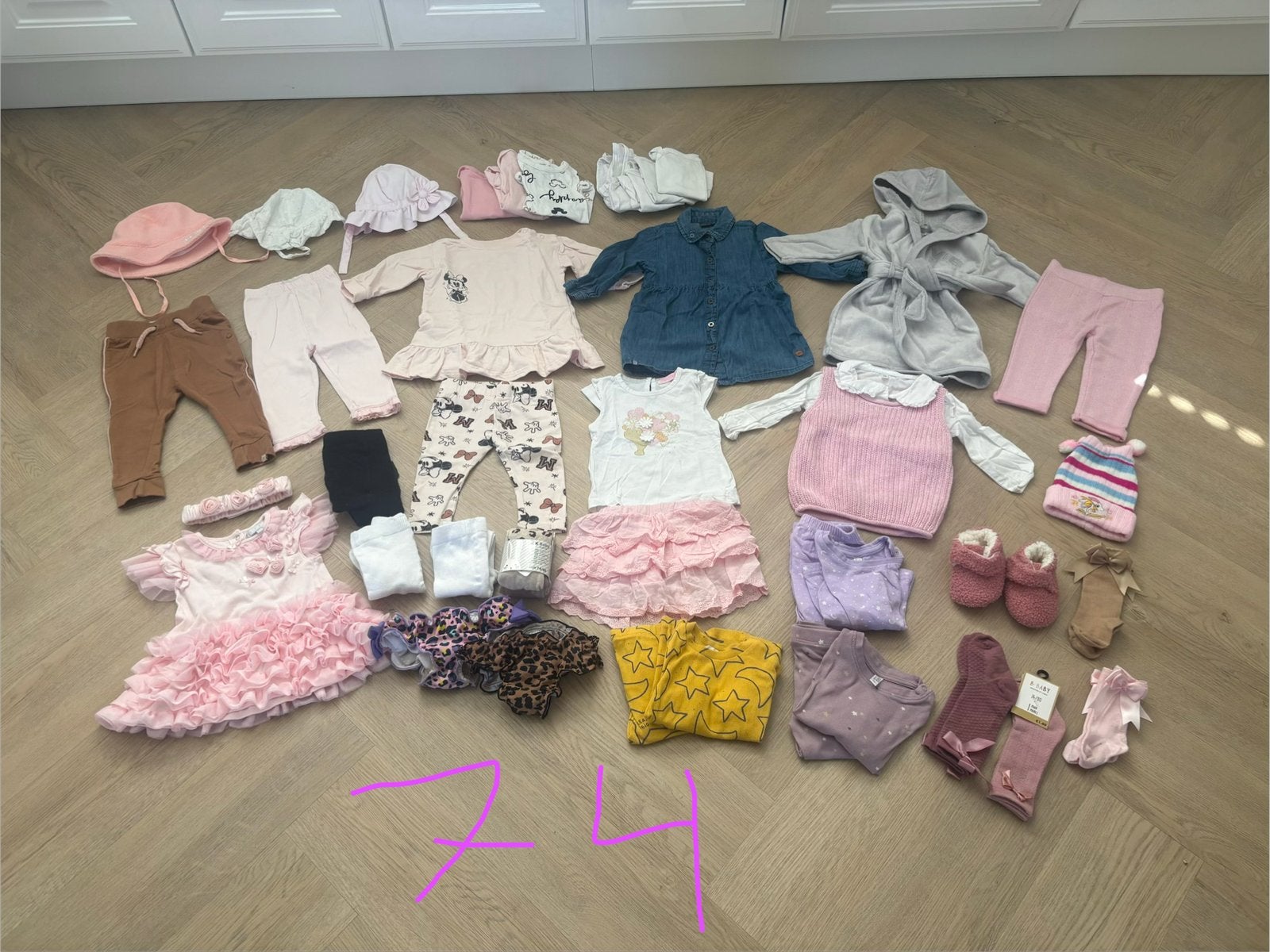 Baby meisje kleding pakket partij maat 74, Ophalen of Verzenden, Gebruikt, Maat 74