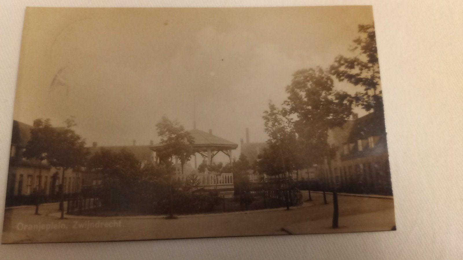 Zwijndrecht, Oranjeplein gelopen 1932, Ophalen of Verzenden, 1920 tot 1940, Gelopen, Zuid-Holland