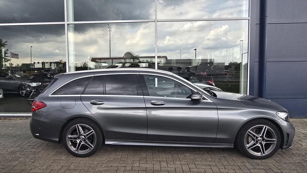 Mercedes-Benz C-klasse Estate 180 Business Solution AMG |NAP, Auto's, Automaat, Leder en Stof, Origineel Nederlands, 1430 kg