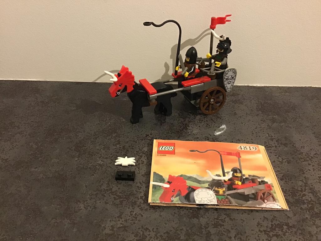 Lego Castle 4819 - Rebel Chariot, Ophalen of Verzenden, Gebruikt