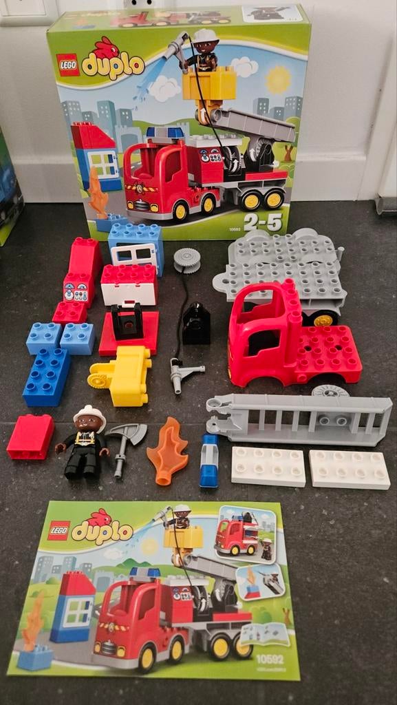 Duplo 10592, Ophalen of Verzenden, Zo goed als nieuw, Compleet, Duplo