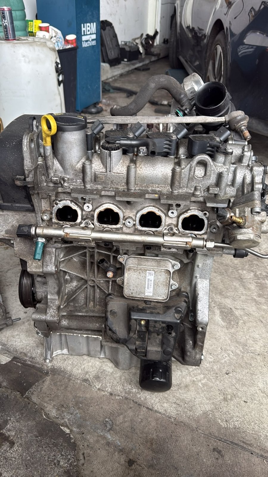 Audi Seat VW 1.2 TSI CJZA Complete Motor Motorblok, Ophalen, Gebruikt, Audi