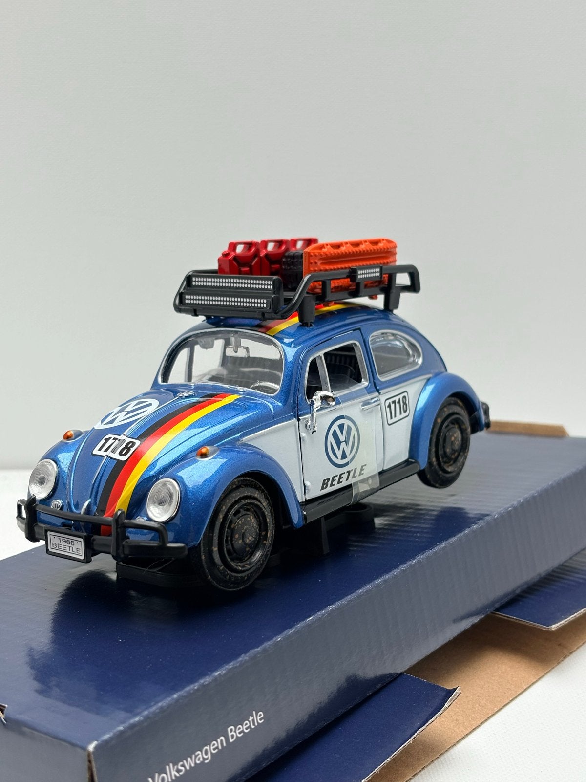 Motor Max Volkswagen Kever 1:24 Modelauto, Hobby en Vrije tijd, Modelauto's | 1:24, Auto, Nieuw, Ophalen of Verzenden, Motormax