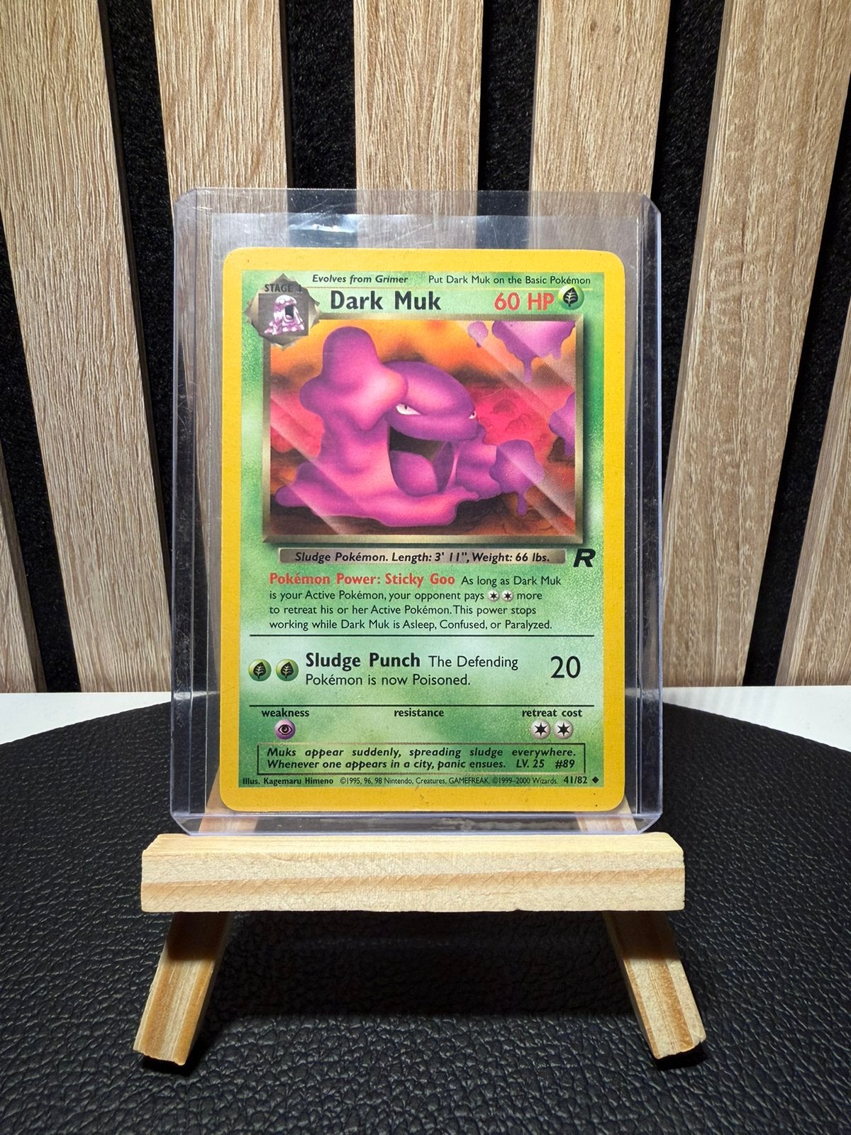 Dark Muk 41/82 (Team Rocket), Ophalen of Verzenden, Zo goed als nieuw, Losse kaart