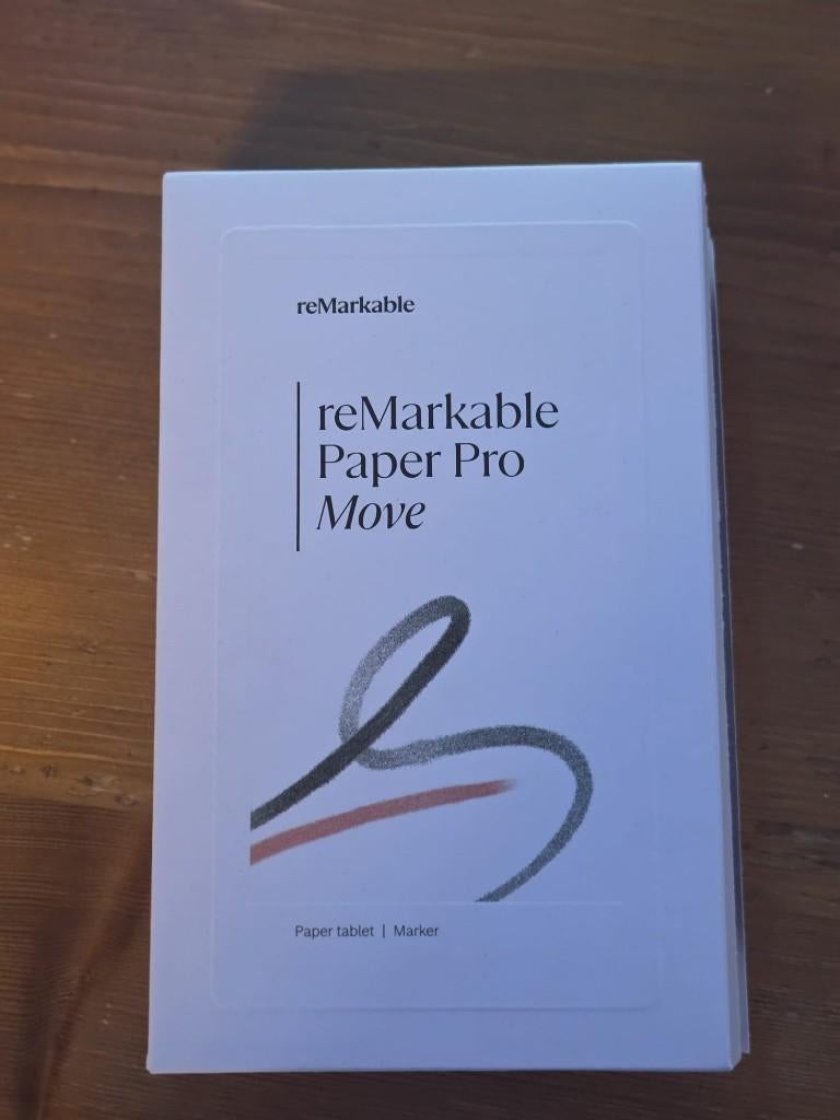 reMarkable Paper Pro Move + Marker Plus — NIEUW & ONGEBRUIKT, Multi-touch, Nieuw, Ophalen of Verzenden, Draadloos