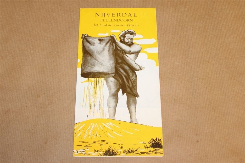 Zeldzame VVV uitgave Nijverdal Hellendoorn - Ca 1960, Ophalen of Verzenden, Zo goed als nieuw