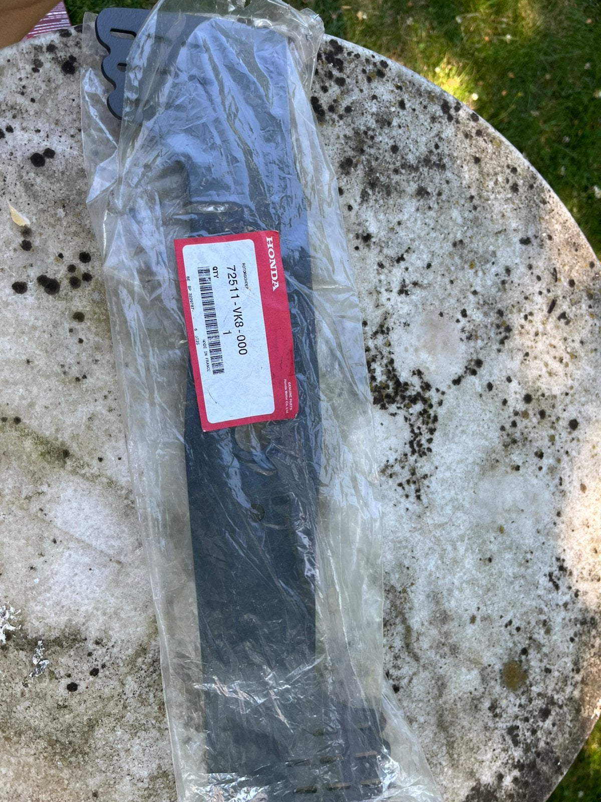 Honda HRX 476 mes, Cirkelmaaier, Nieuw, Ophalen of Verzenden, Benzine-grasmaaier