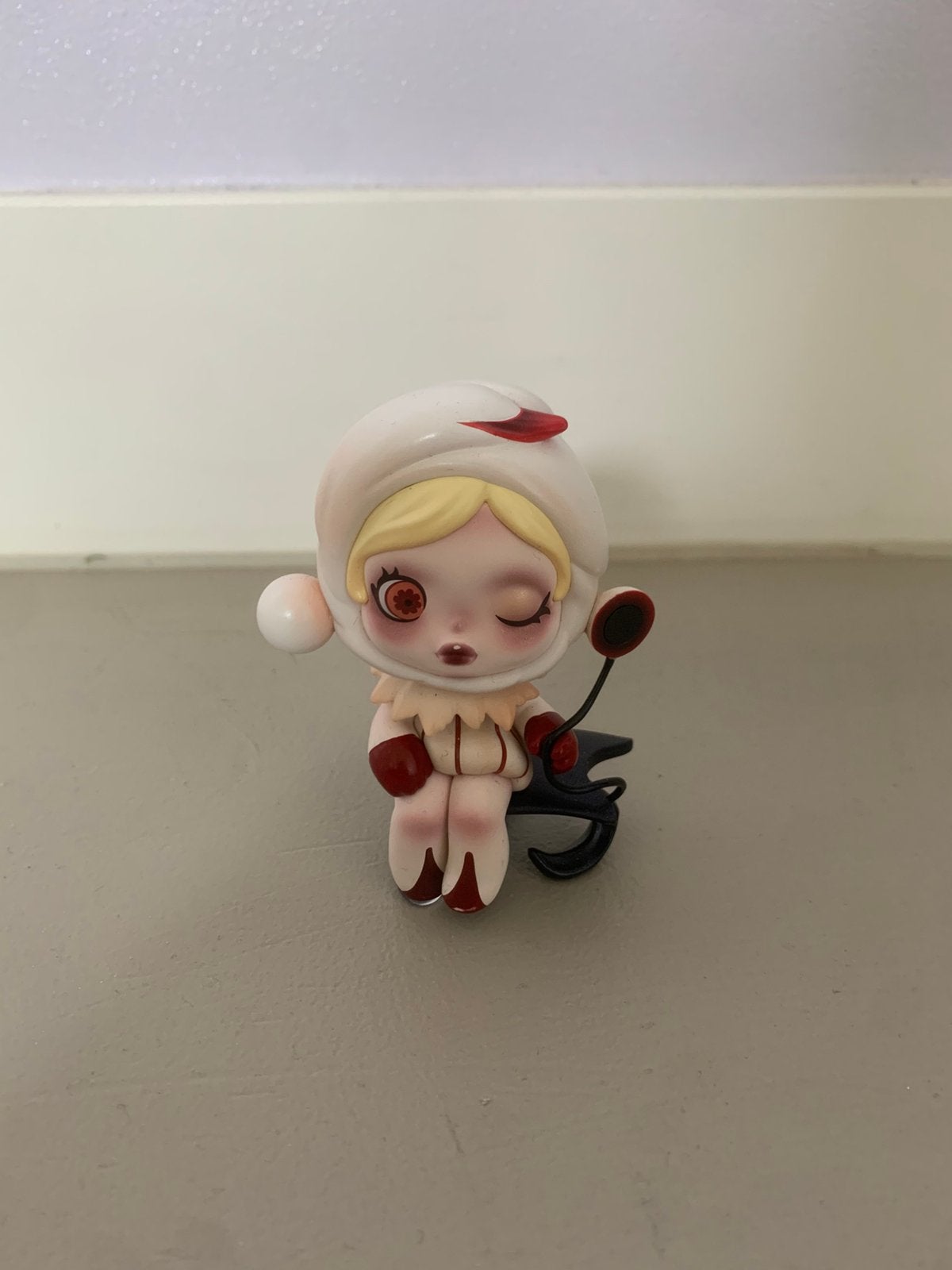 The duality (white) Skullpanda, Verzenden, Zo goed als nieuw