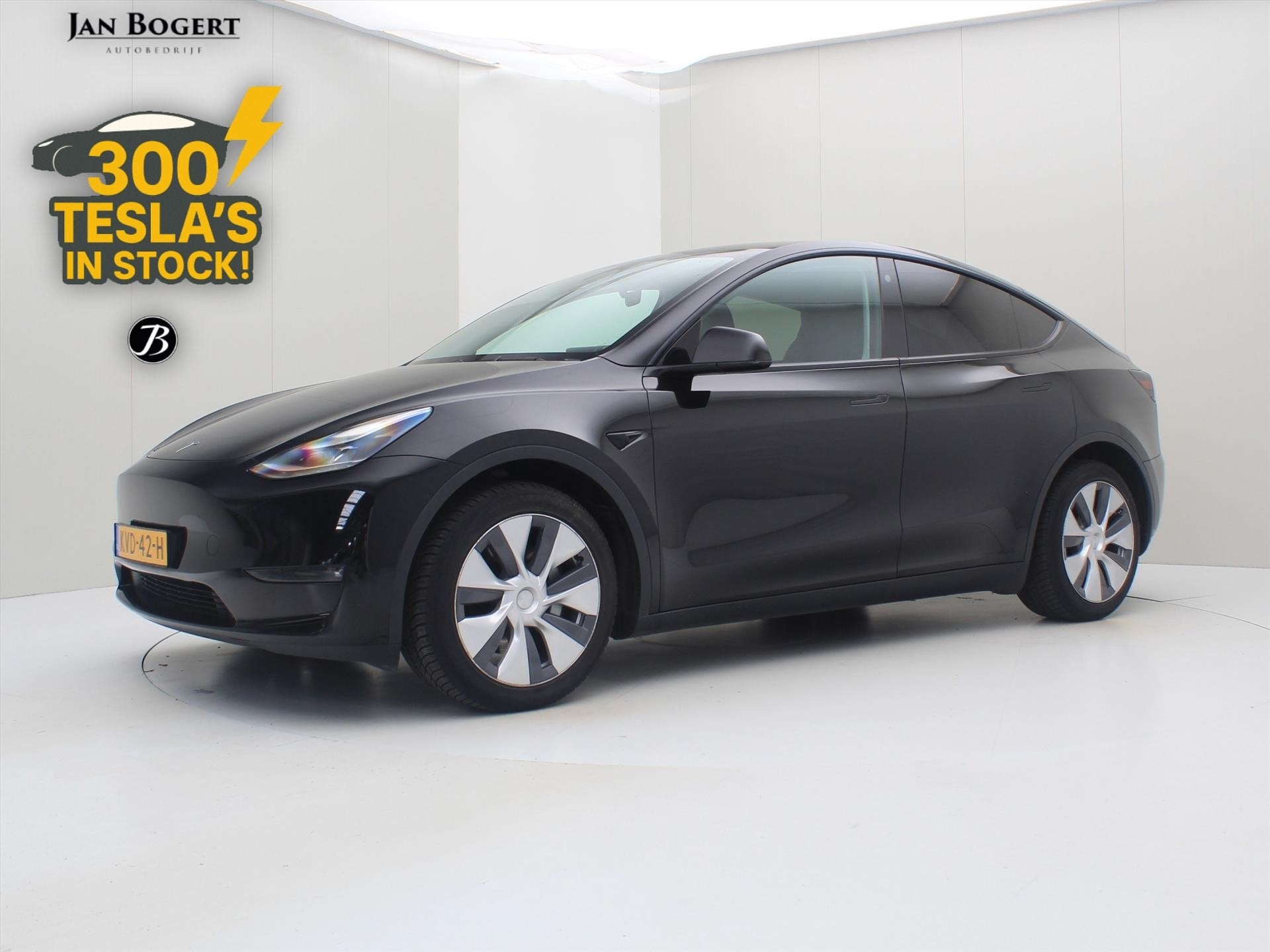 Tesla Model Y Long Range AWD 75kWh 351pk 92,7% SoH [ TREKHAA, Automaat, Gebruikt, Zwart, Zwart