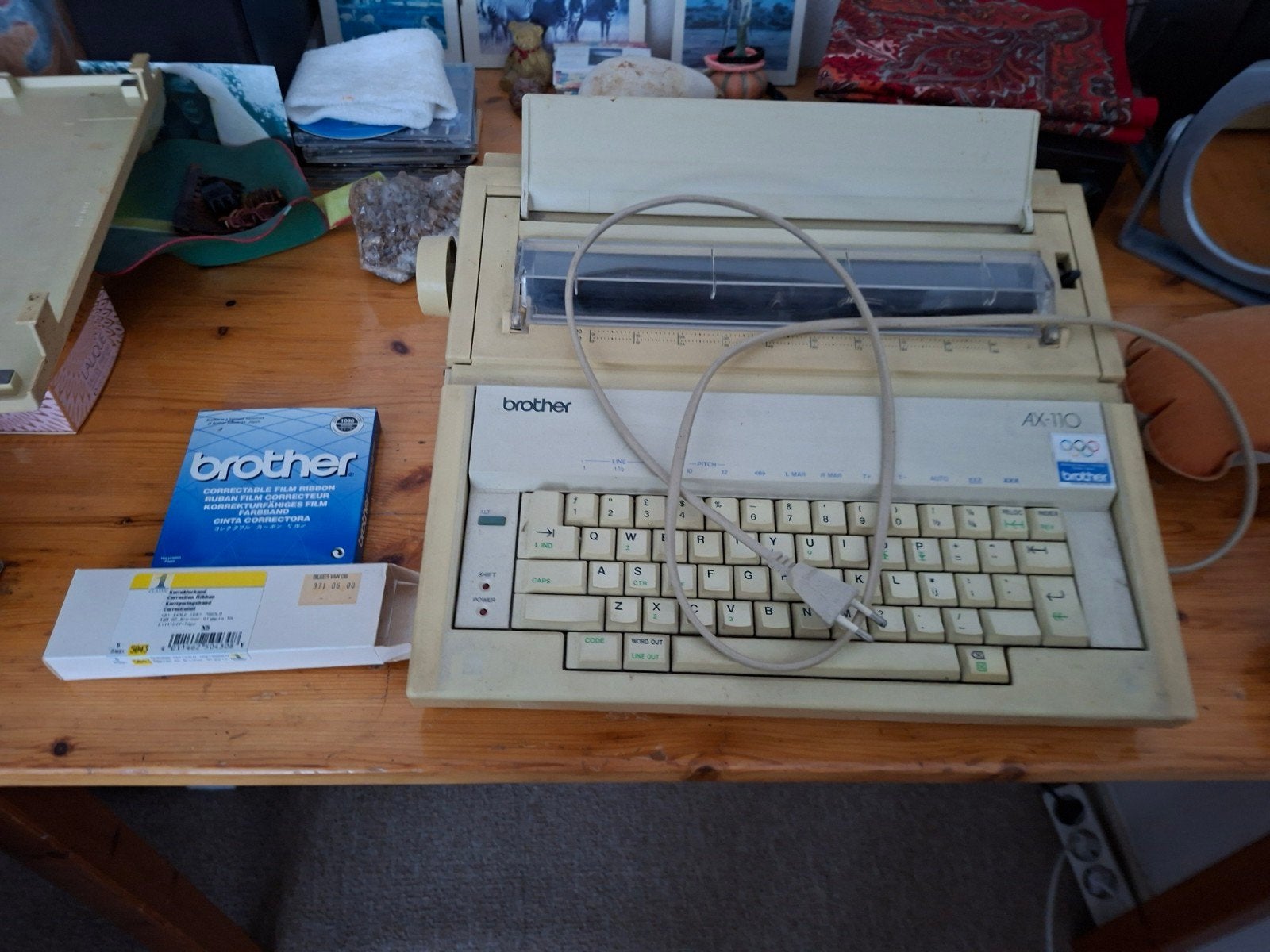 Electrische schrijfmachine, merk Brother., Ophalen of Verzenden