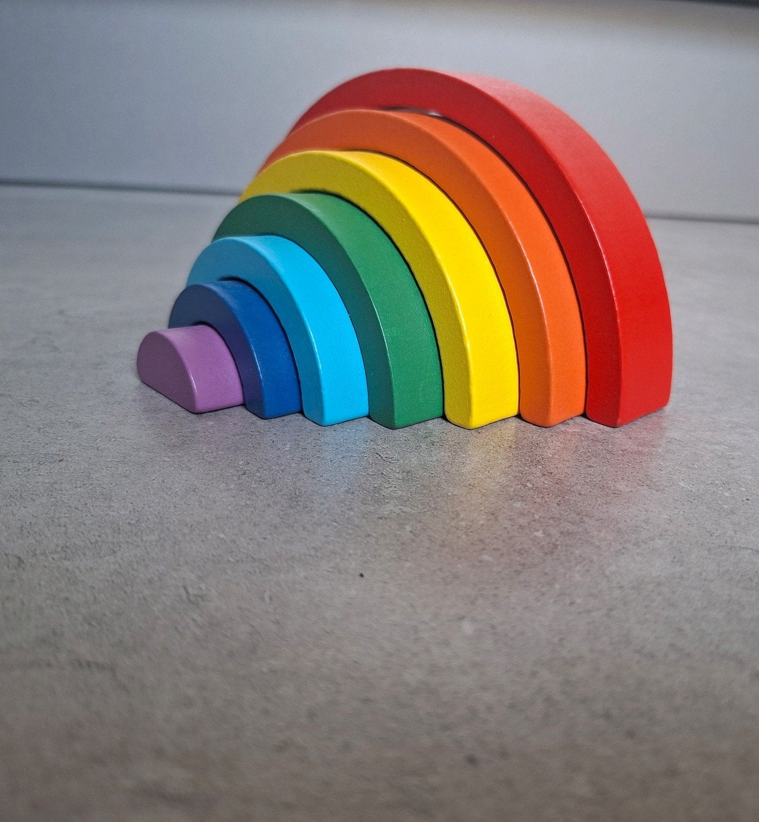 Nieuwe houten regenboog speelset, Ophalen of Verzenden, Nieuw, Overige typen