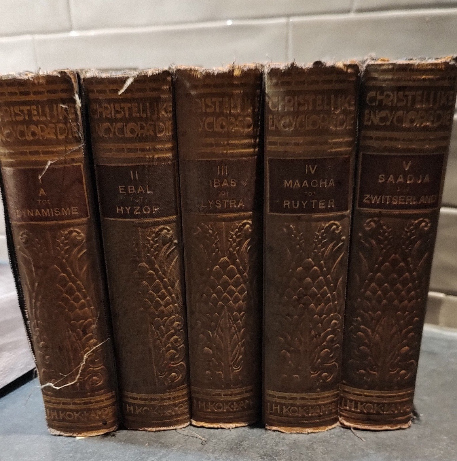 Christelijke encyclopedie, Boeken, Encyclopedieën, Ophalen, Gelezen, Algemeen, Complete serie