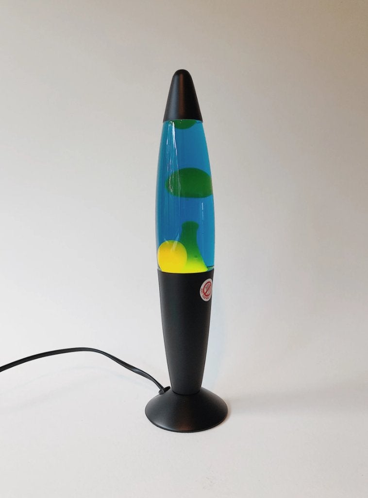 RETRO LAVALAMP | BLAUW/GROEN, -, -, Nieuw, Ophalen of Verzenden