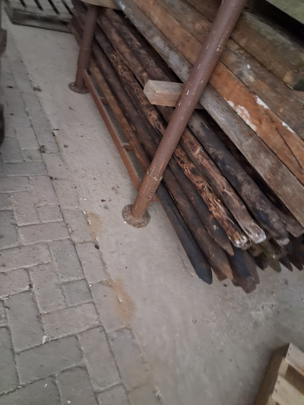 150 wei paalen, Ophalen of Verzenden, Minder dan 180 cm, Palen