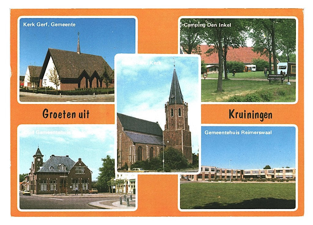 984068 Kruiningen Zeeland 680 Gelopen met Postzegel, Ophalen of Verzenden, 1980 tot heden, Gelopen, Zeeland