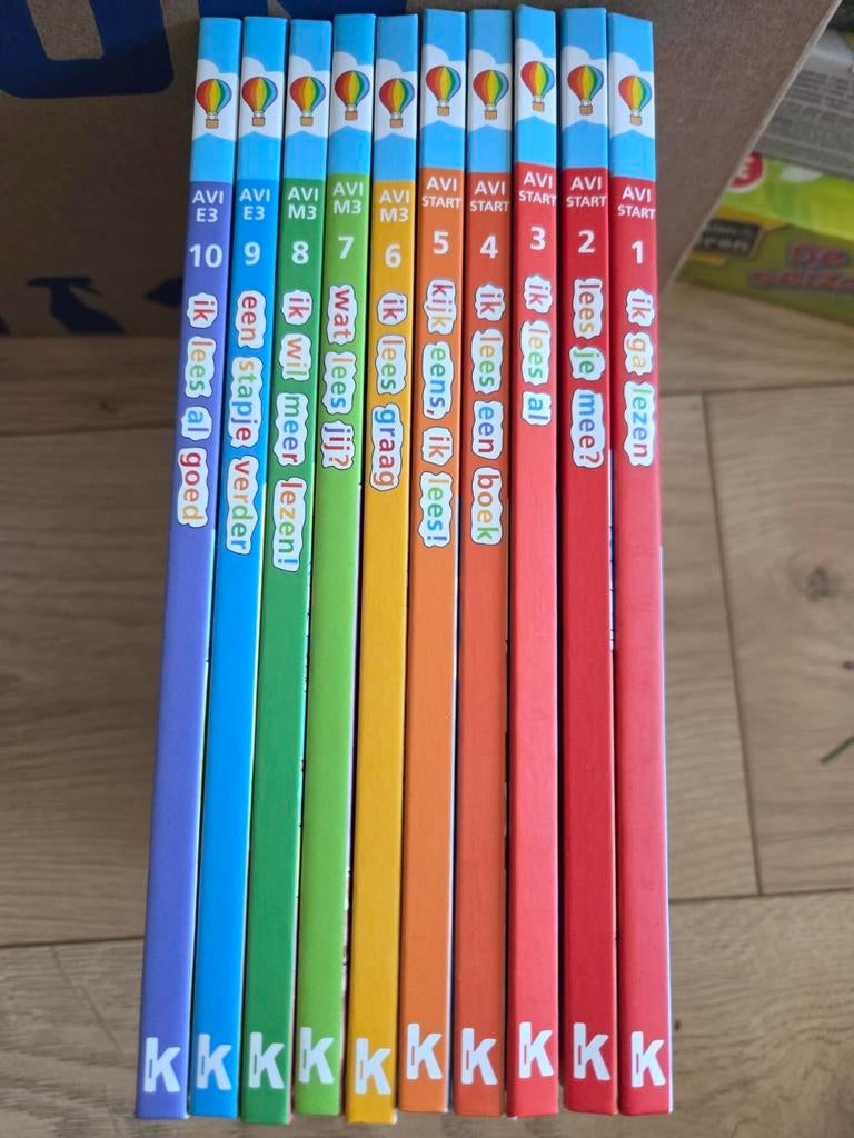 Hele serie Lezen is leuk! 10 st! Anne Blokker - Ik ga lezen, Non-fictie, Ophalen of Verzenden, Zo goed als nieuw, Anne Blokker