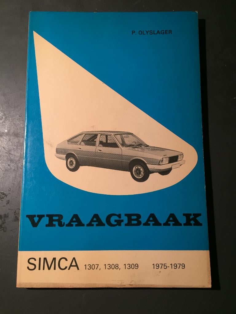 Vraagbaak Simca 1307-1308-1309 1975/1979, Ophalen