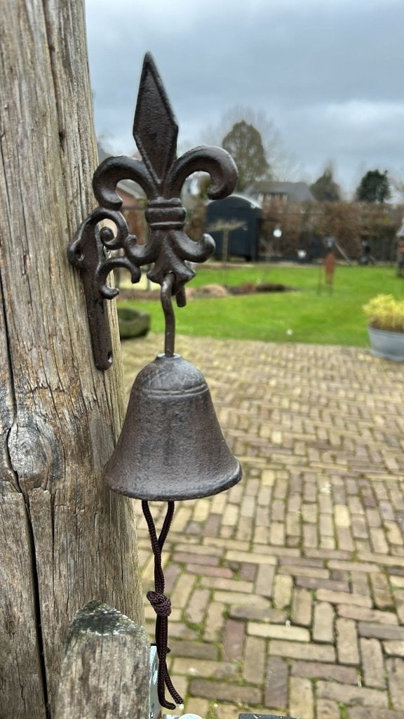 Gietijzeren bel Franse Lelie, Ophalen of Verzenden, Nieuw