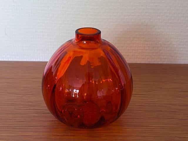 Oranje cristal vaasje Prinses Juliana 1927, Ophalen of Verzenden