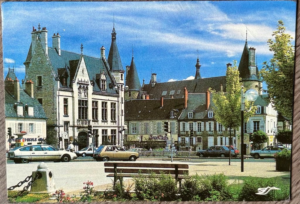 Auto's - Citroen CX - Citroen BX - Nevers - Frankrijk - 1988, Ophalen of Verzenden, 1980 tot heden, Gelopen, Frankrijk