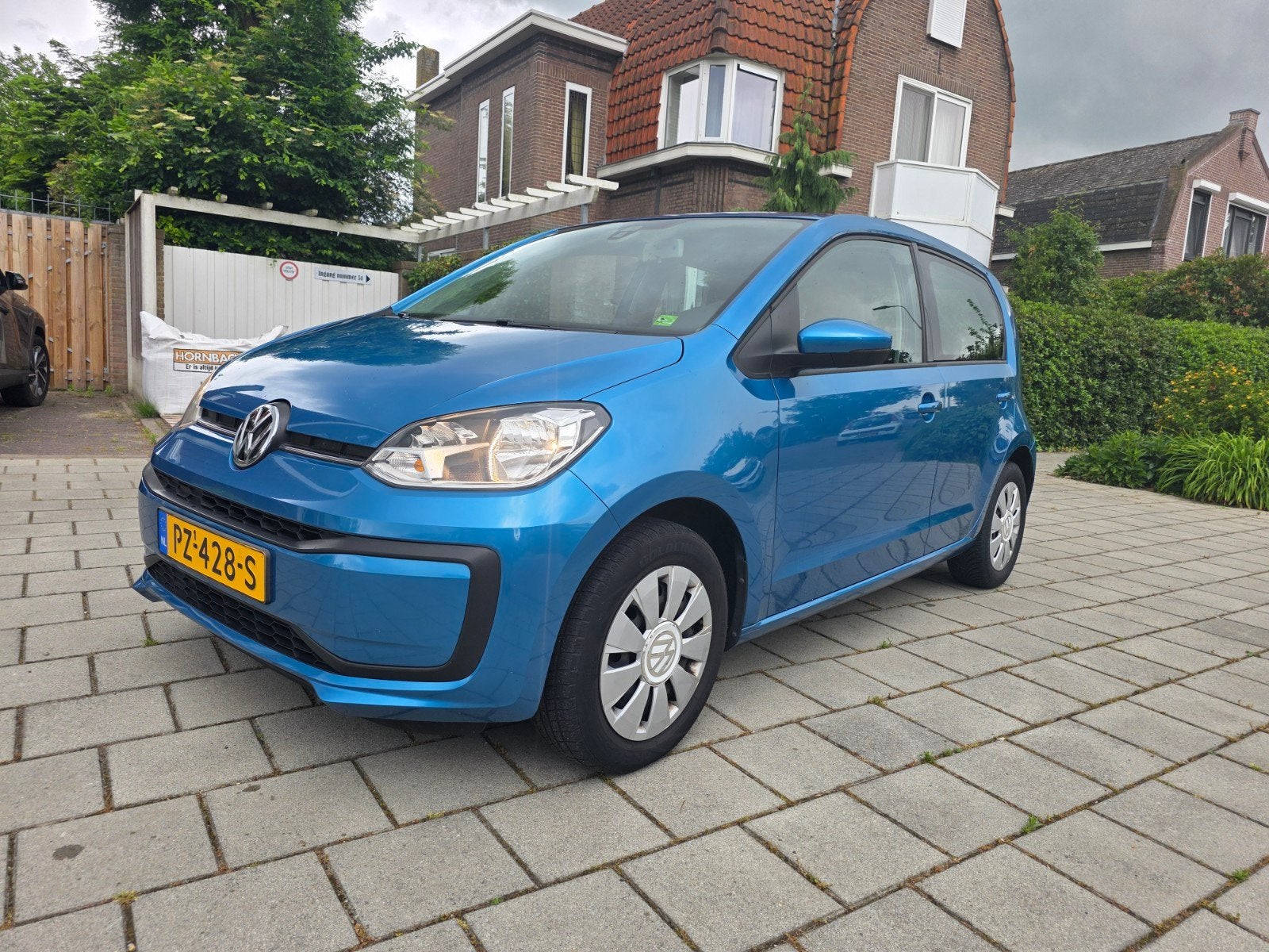 Volkswagen up facelift  1.0.  5drs 157195km 2017, Stof, Blauw, Bedrijf, Handgeschakeld