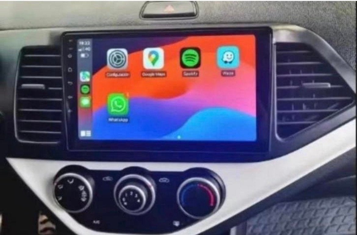 Kia Picanto Autoradio met CarPlay & Android Auto (2011-2016), Auto diversen, Ophalen of Verzenden, Nieuw