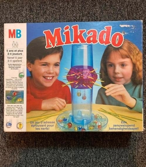 Mikado met knikkers, Een of twee spelers, Ophalen of Verzenden, Gebruikt