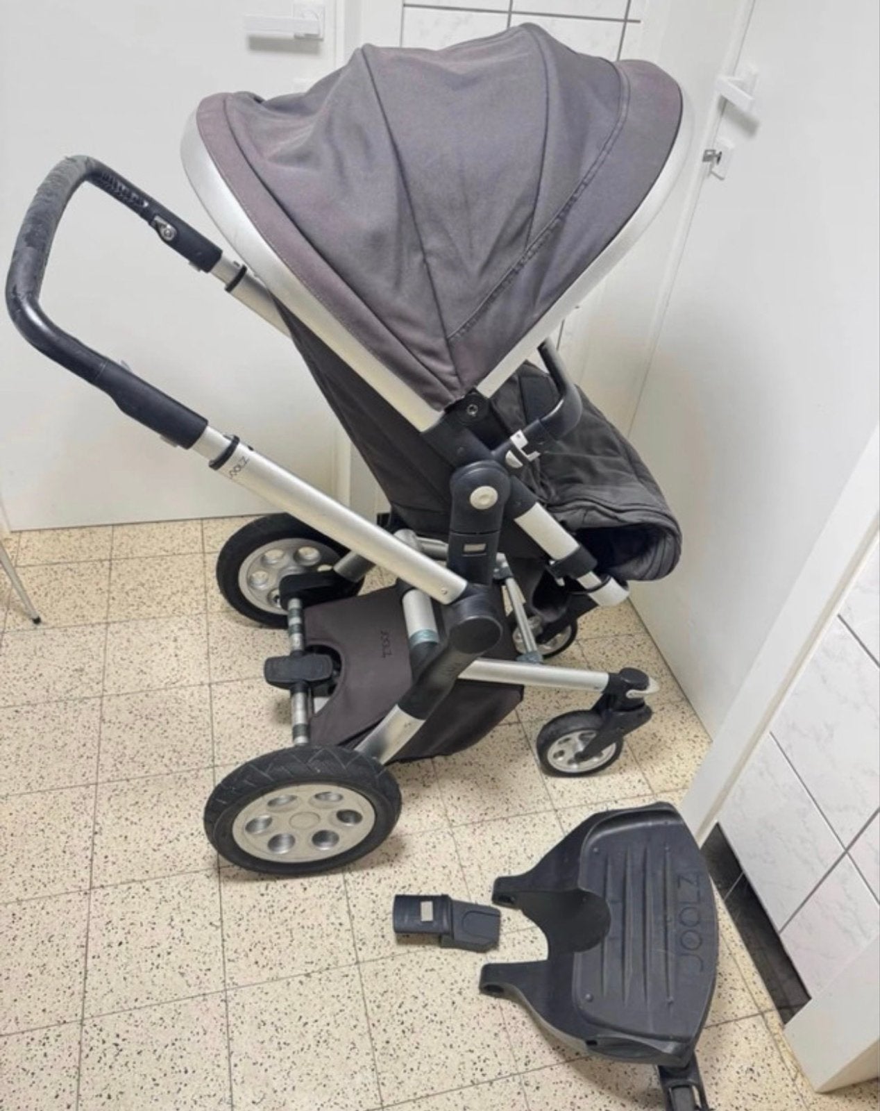 Joolz Day kinderwagen met accecoires, Kinderen en Baby's, Kinderwagens en Combinaties, Gebruikt, Verstelbare duwstang, Ophalen