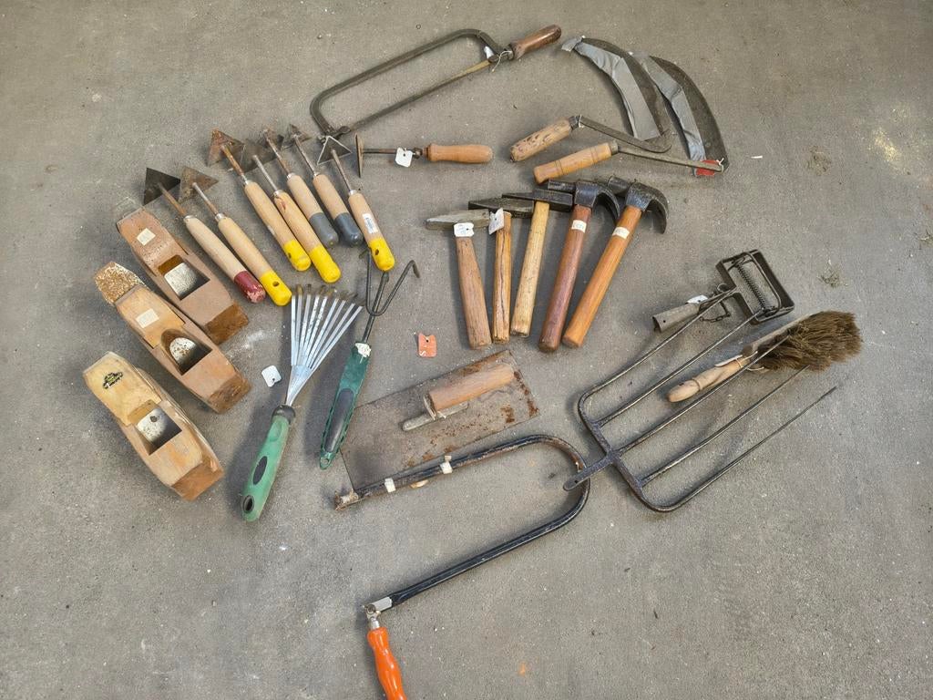Divers oud gereedschap, Ophalen of Verzenden, Zo goed als nieuw