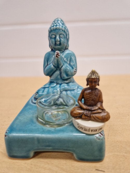 boeddah waxinehouder, Ophalen of Verzenden, 'T Olde Gre-j, Info@toldegrej.nl, Endepoelstraat 20f Didam